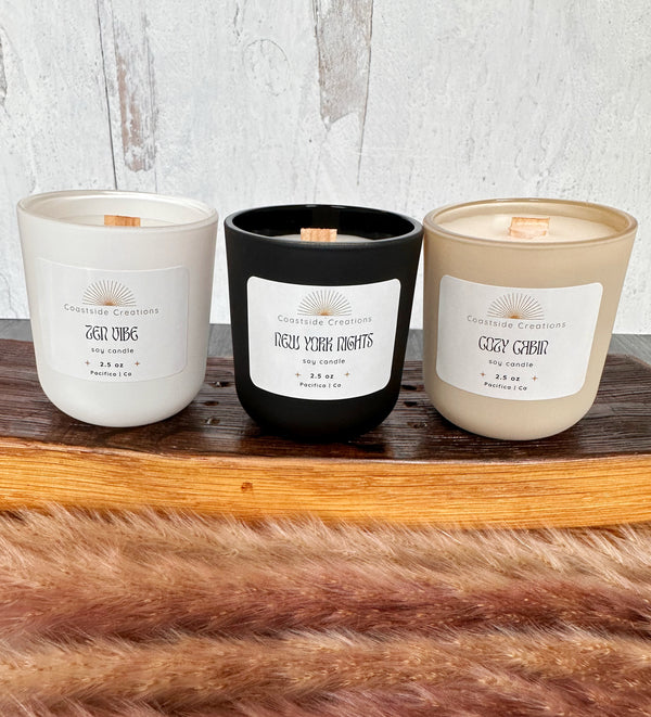 Fall Mini Candle Trio ~ Limited Edition